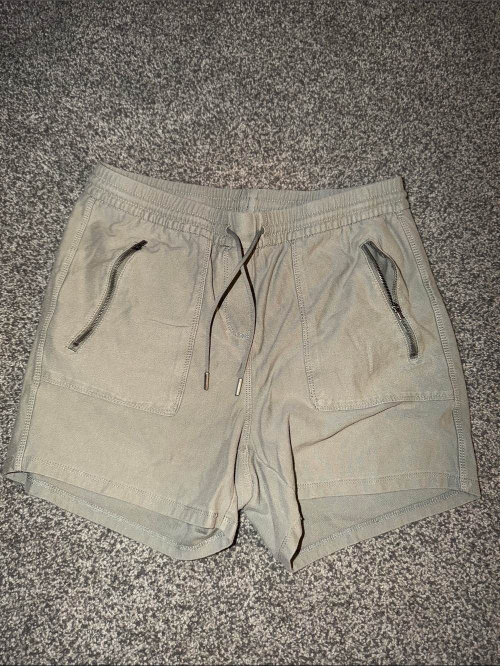 C&C California Olive Drawstring Utility Shorts